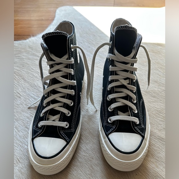 Converse All Star 70s High Top Sneakers in Black, Size: 9.5W / 7.5M - Picture 2 of 9